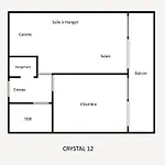 Lejlighed 2 Pieces, Proche Commerces & Telecabines, Garage, Ascenseur - Fr-1-304-12 La Clusaz