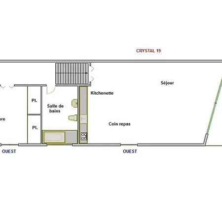 2 Pieces 4 Pers, Proximite Commerces, Garage Et Ascenseur - Fr-1-304-12